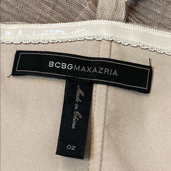 BCBGMaxAzria Ella One-Shoulder Bodycon Dress in Sepia - Picture 5 of 8